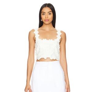 Tularosa Kimmy Top in Ivory XS 🤍 Brand new with tags, never worn.